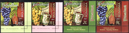 Romania 2021 Joint Issue Romania-Moldova & Moldova-Romania "Viticulture" 2v+ 2v Quality:100% - Nuevos