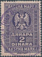 Yugoslavia -Juogoslavia- Revenue Stamp Fiscal Tax Used - Dienstzegels