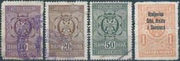 Yugoslavia -Juogoslavia- Revenue Stamps Fiscal Tax,with Some Flaws Used - Dienstzegels