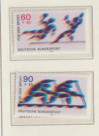 Germany 1980 Moscow  Olympic Games Für Den Sport 2 Stamps MNH/** (H74) - Verano 1980: Moscu