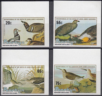 PENRHYN 1985 John Audubon Birth Bicentenary IMPERF Plate Proofs, Set Of 4 - Zonder Classificatie
