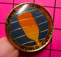 413F Pin's Pins / Beau Et Rare / THEME : SPORTS / CANOE SLALOM WORLD CUP 90 - Canoë