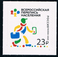 2020 Russia Population Census STAMP 1V - Unused Stamps