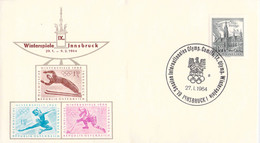 Austria Cover 1964 Innsbruck Olympic Games - 61. Session IOC (TS2-43) - Winter 1964: Innsbruck