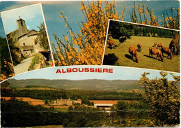 Ardèche : ALBOUSSIERE : Multivues : C.P.M. - Autres & Non Classés