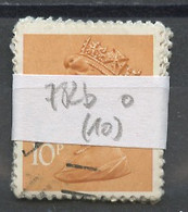 Grande Bretagne - Great Britain - Großbritannien Lot 1976 Y&T N°782b - Michel N°698 (o) - Lot De 10 Timbres - Feuilles, Planches  Et Multiples