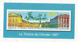 Cp, 210 X 105 Mm, VERSAILLES, 70 E Congrés , Fédération Française Des Associations Philatéliques ,1997, Frais Fr 1.65 E - Stamps (pictures)