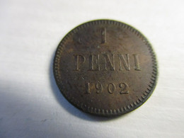 FINLAND 1 PENNI 1902  D-0936 - Finlandia