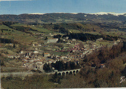 OLLIERGUES VUE AERIENNE D'ENSEMBLE OUEST 1980 - Olliergues