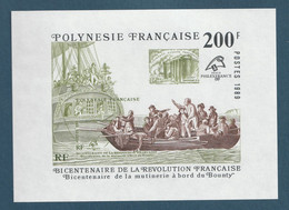 ⭐ Polynésie Française - YT Bloc N° 15 ** - Neuf Sans Charnière - 1989 ⭐ - Blocchi & Foglietti