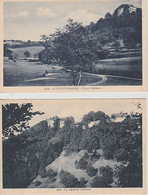 LA PETITE  PIERRE  ( 67 )  VIEUX  CHÂTEAU  -  2  C P A  ( 21 / 11 / 259  ) - La Petite Pierre