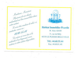 Le Plessis-Belleville Publicité Habitat Immobilier Picardie M. Alain Adam 21, Rue De Billy 60330 Le Plessis-Belleville - Sonstige Gemeinden
