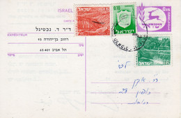 Israel 1977 "Dear Dr" Medical Laboratory Uprated PTPO Postal Card Bale PC.22 - Cartas