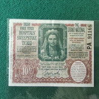 IRLANDA IRISH OSPITALS 10 SHILLING 1938 - Irlande