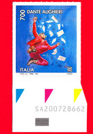 Nuovo - MNH - ITALIA - 2021 - 700 Anni Della Morte Di Dante Alighieri – Paradiso - B - Alfanumerico - 2021-...: Mint/hinged