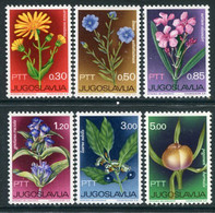 YUGOSLAVIA 1967 Flowers VII MNH / **.  Michel 1200-05 - Nuovi