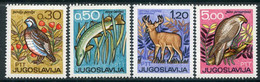 YUGOSLAVIA 1967 Hunting And Fishing Fair MNH / **.  Michel 1228-31 - Ongebruikt