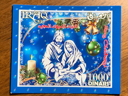 2021 NEW *** Iraq Christmas Stamp Set SS 3D Jesus And Mary In Bethlehem MNH MS  Mint (**) - Iraq