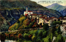 CPA LANTOSQUE Vale De La VÉSUBIE. Vue Générale (376417) - Lantosque