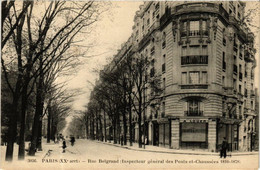 CPA AK PARIS 20e Rue Belgrand. (373646) - Arrondissement: 20
