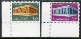 YUGOSLAVIA 1969 Europa MNH / **.  Michel 1361-62 - Ongebruikt