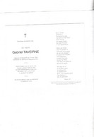 G.TAVEIRNE °NAZARETH 1934  +GENT 2001 - Devotion Images