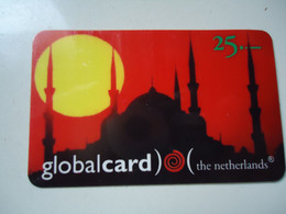 NETHERLANDS  USED PHONECARDS   PREPAID   MONUMENTS - Andere & Zonder Classificatie