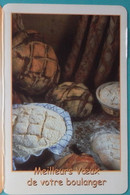 Petit Calendrier Poche 2002 Pain Boulanger Boulangerie Caen Calvados - Petit Format : 2001-...