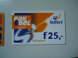 NETHERLANDS  USED PHONECARDS   PREPAID  ELFORT - Otros & Sin Clasificación