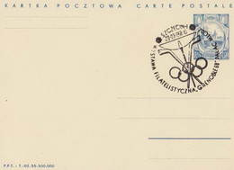 Poland Postmark D68.03.20 SZCZECIN: Sport Exhibition Grenoble 68 - Interi Postali
