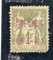 France Colonies: Port Lagos Année 1893 N°6* - Nuevos