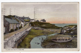MOELFRE - Village And Boats - Anglesey