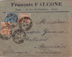 TUNISIE 1925 LETTRE DE TUNIS - Lettres & Documents