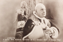 Cartolina Loreto - Sorriso Della Madonna Incoronata Da S.S. Giovanni XXIII 1962 - Ancona