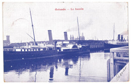 CPA  Carte Postale Belgique-Ostende Le Bassin   VM41593 - Oostkamp