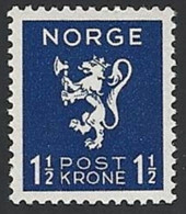 Norwegen, 1940, Mi.-Nr. 208, ** Postfrisch - Nuevos