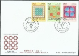 2015 MACAO/MACAU SCIENCE &TECHNOLOGY Magic Square FDC - FDC