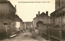 HAUTE VIENNE  SAINT SULPICE LES FEUILLES Rue De La Poste - Saint Sulpice Les Feuilles