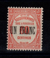 Taxe YV 63 N* (infime Trace) Cote 35 Euros - 1859-1955 Mint/hinged