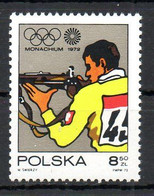 Delcampe - POLOGNE. N°2002 De 1972. Tir. - Waffenschiessen