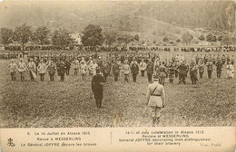 Wesserling * La Revue Du 14 Juillet 1915 En Alsace * Le Générale JOFFRE Décore Les Braves * Militaria - Autres & Non Classés