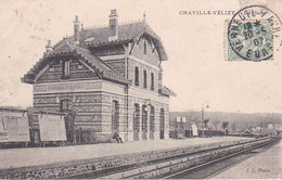 CHAVILLE VELIZY LA GARE ,VUE INTERIEUR !   REF 73050 - Velizy