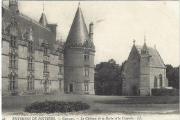 86  Gencay  -    Le Chateau   De  La Roche Et La Chapelle - Gencay