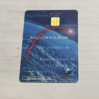 TUNISIA-(TN-TUT-0015C)-INTERNET-(B)(1911200113)(1/01)-(tirage-100.000)-chip Card)-used Card - Tunisie