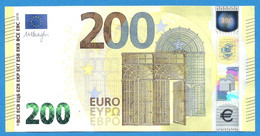 200 EURO FRANCE DRAGHI UB-U003 UNC-FDS (D166) - 200 Euro