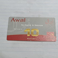 TUNISIA-(TUN-REF-TUN-10B)-AWal-(115)-(636-1977-049-9147)(1/2006)-(tirage-?)-used Card - Tunisie