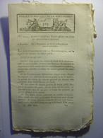 BULLETIN DES LOIS De 1803 - ARMEMENT CONTRE ANGLETERRE - FOIRES - CONFLIT D'INTERET - RETRAITES MARINE - Gesetze & Erlasse