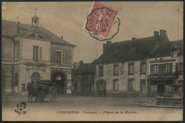 Cerisiers - Place De La Mairie - Collection P. R.- S. - Voir 2 Scans - Cerisiers