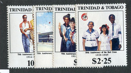 639 Trinidad Scott # 493-96 Mnh** Offers Welcome! - Trinité & Tobago (1962-...)