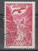 LOT 437 ANDORRE PA N°3 Oblitéré - Posta Aerea